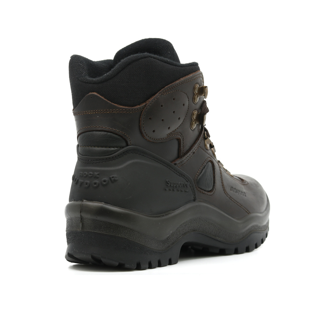 szczegóły GRISPORT Sherpa brązowe męskie skórzane obuwie outdoorowe z membraną Gritex®