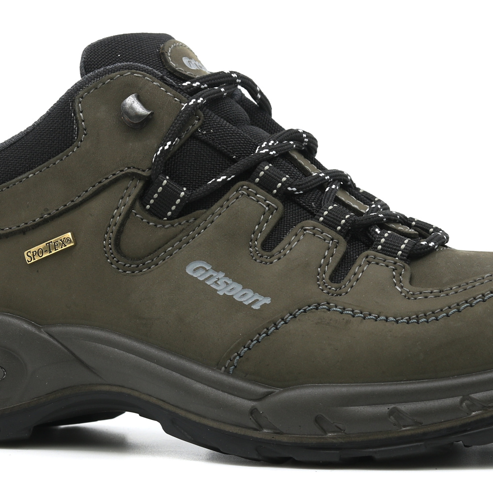 szczegóły GRISPORT Travel 20 oliwkowe męskie buty outdoorowe z membraną Spotex