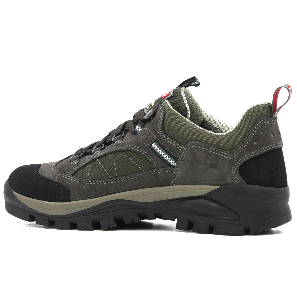 szczegóły OLANG Pieve 810 brązowe męskie wygodne skórzane buty outdoorowe z membraną