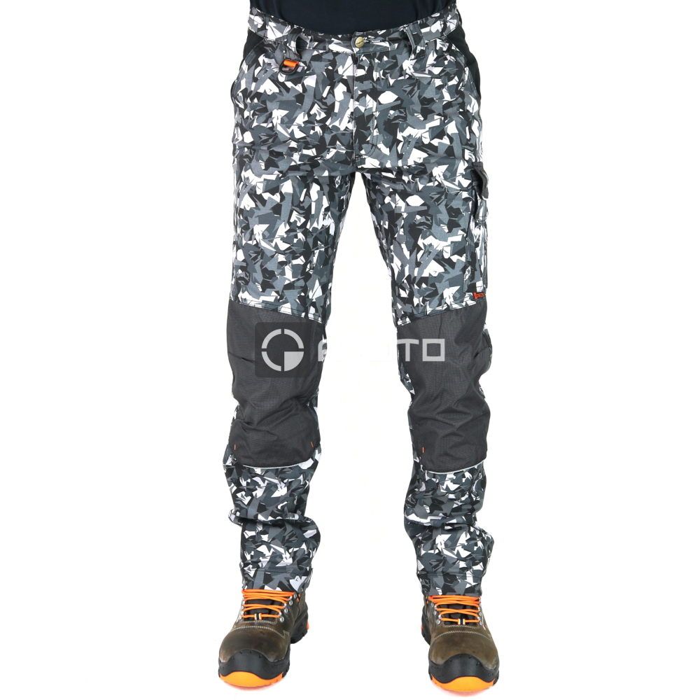 szczegóły Spodnie robocze KAPRIOL Tenere Stretch camo