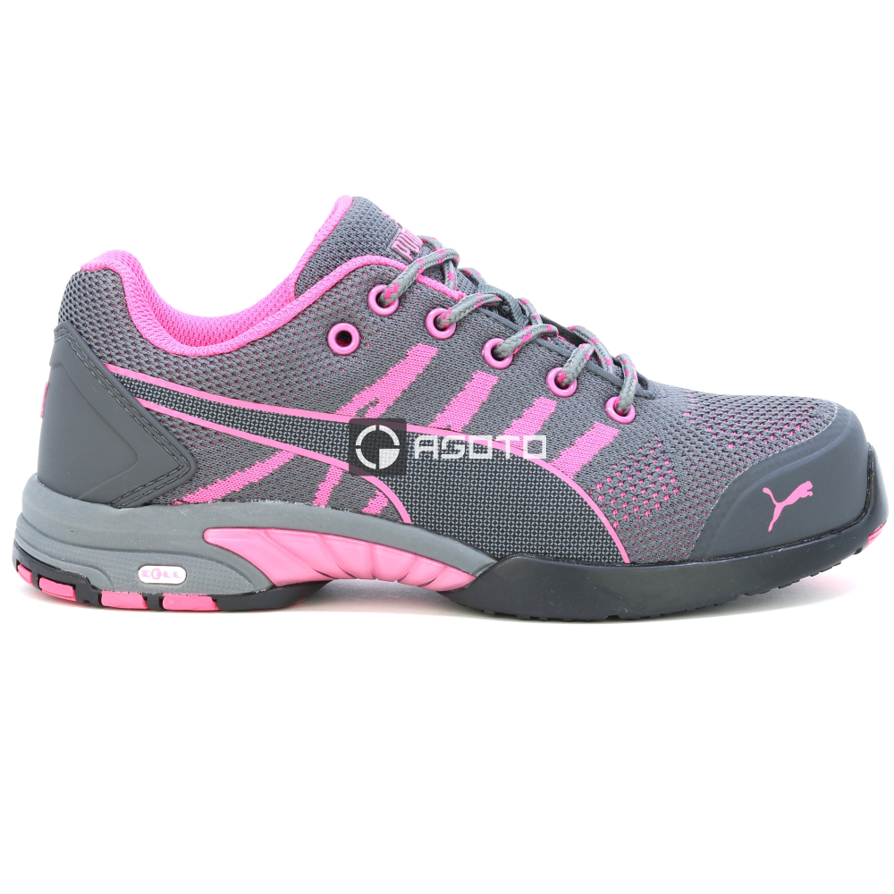szczegóły Buty robocze PUMA Celerity Knit Pink S1