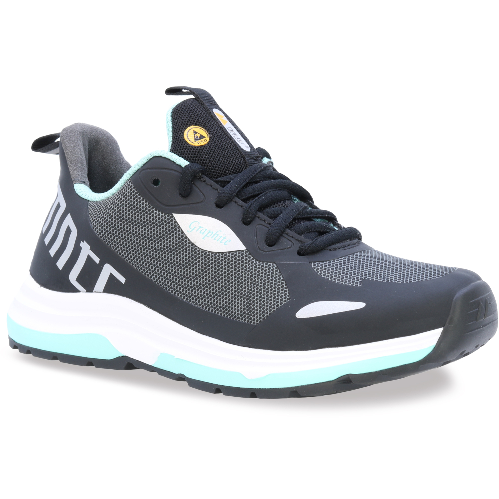 szczegóły Damskie buty robocze MONITOR SWEDEN Graphite Sportwork O1