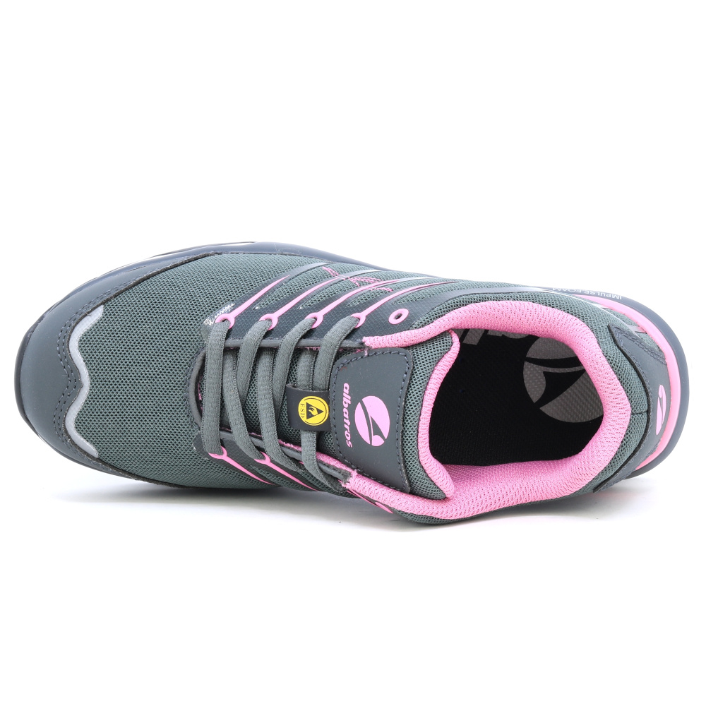 szczegóły Damskie buty robocze ALBATROS Twist PINK WNS LOW S1P ESD