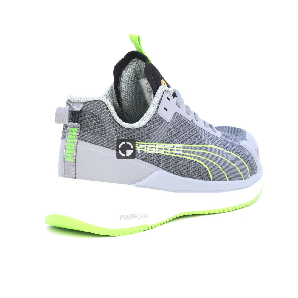 szczegóły Buty robocze PUMA Slide Low S1PS ESD grey/green