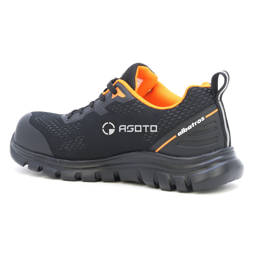 szczegóły Buty robocze ALBATROS 647220 Levitate S1P grey low SALE
