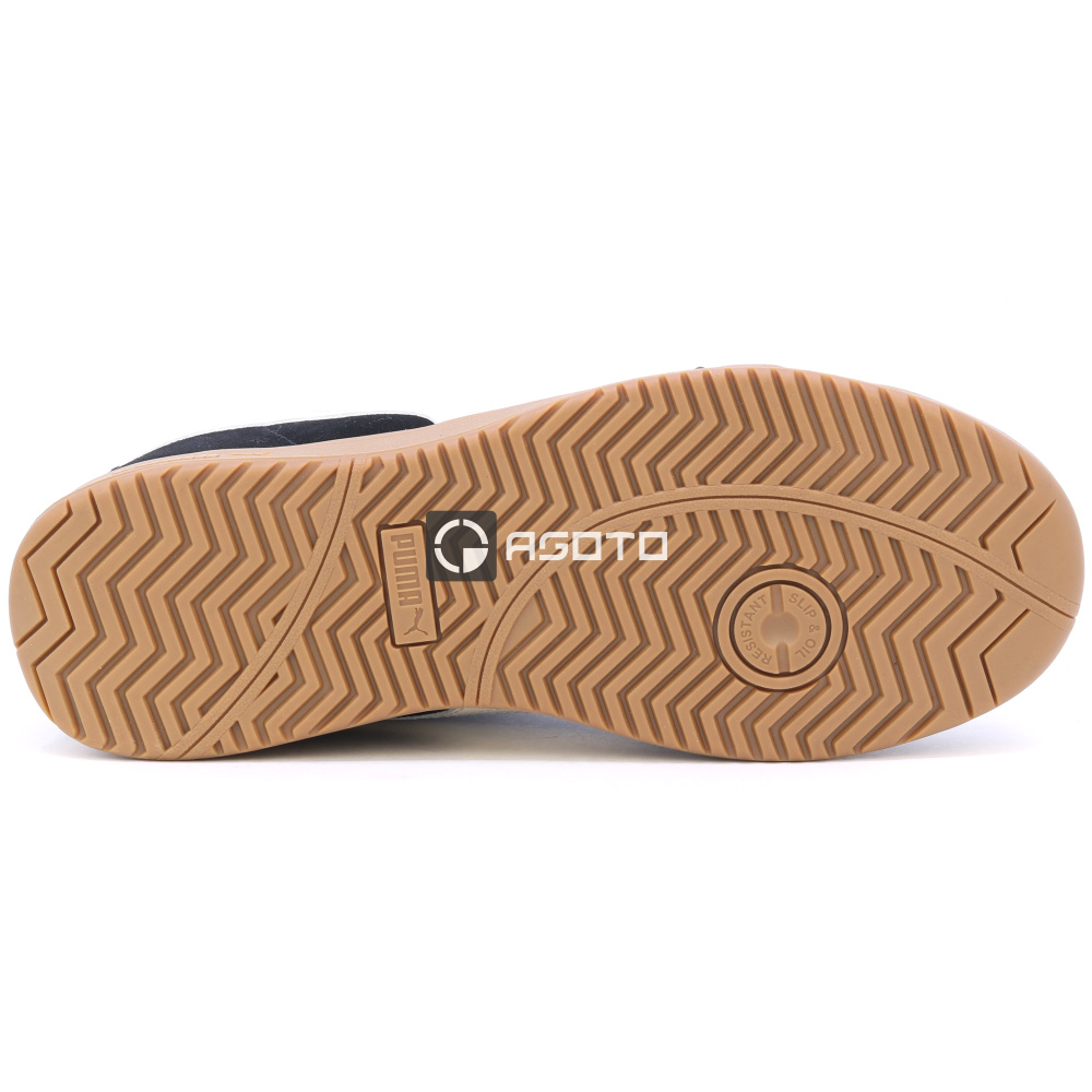 szczegóły Buty robocze PUMA Iconic low S1P ESD blk/gum