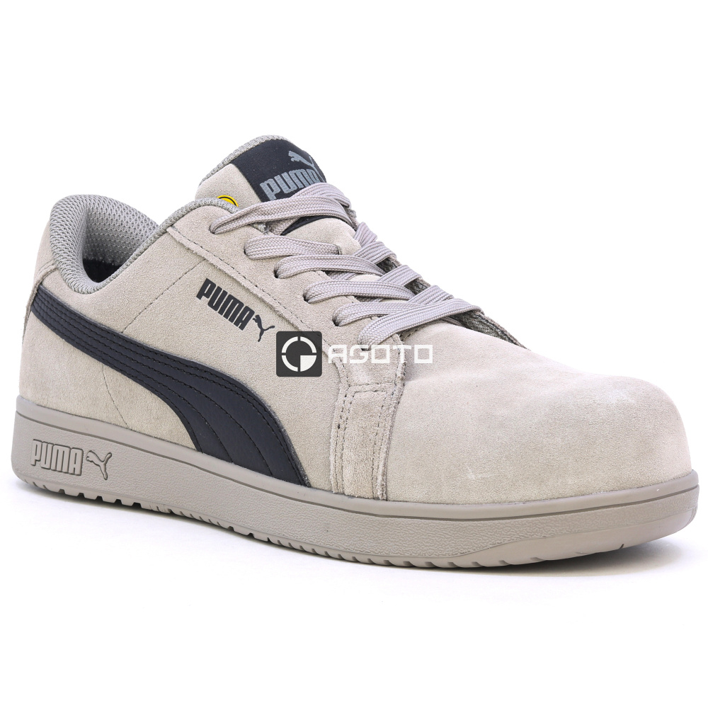 szczegóły Buty robocze PUMA Iconic low S1P ESD stone