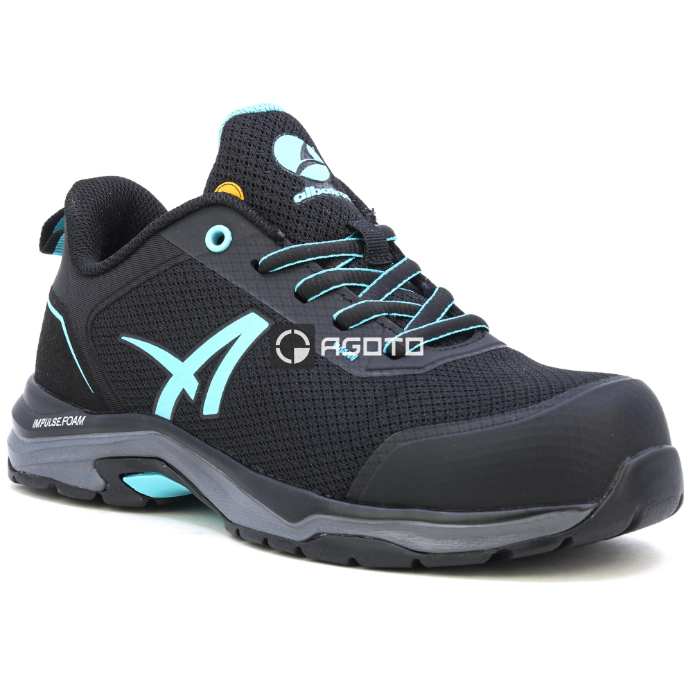 szczegóły Damskie buty robocze ALBATROS Twist Blue Low S1PS ESD