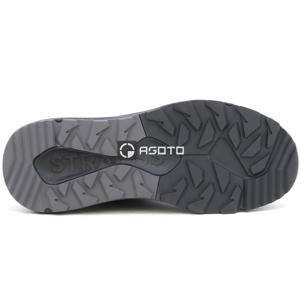 szczegóły Engelbert Strauss Harlem S6 Low czarne męskie obuwie robocze dla maksymalnego ko