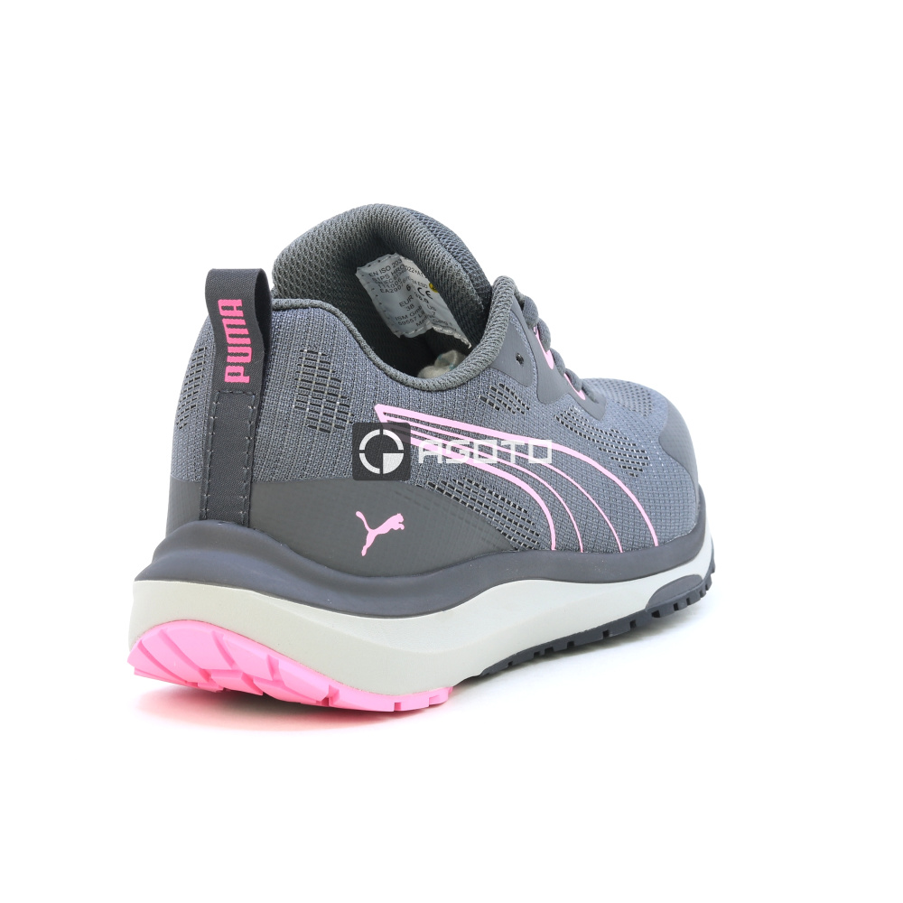 szczegóły PUMA Celerity S1P ESD półbuty robocze szare lekkie, wygodne i przewiewne