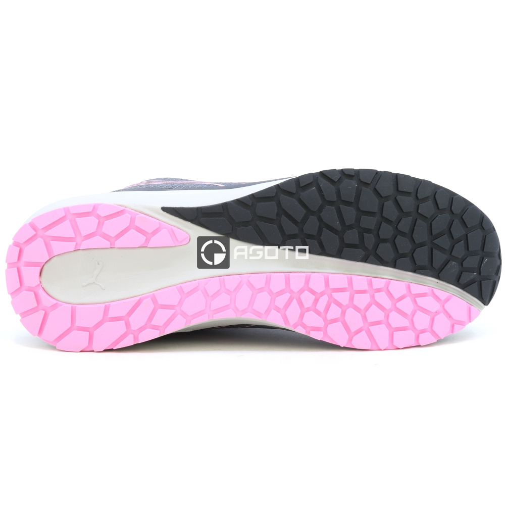 szczegóły PUMA Celerity S1P ESD półbuty robocze szare lekkie, wygodne i przewiewne