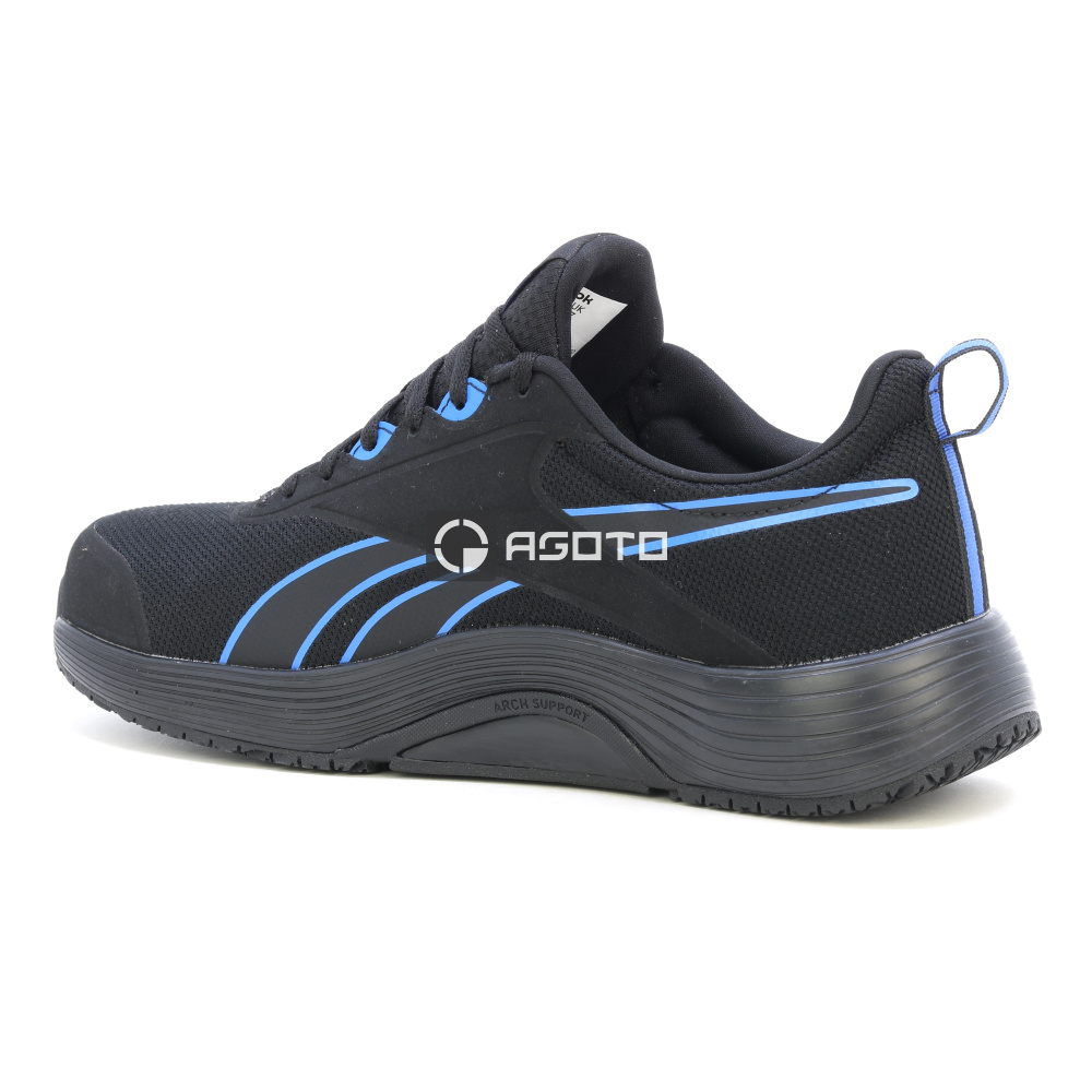 szczegóły REEBOK IB5107 Lite Plus S1P ESD czarne męskie lekkie buty robocze