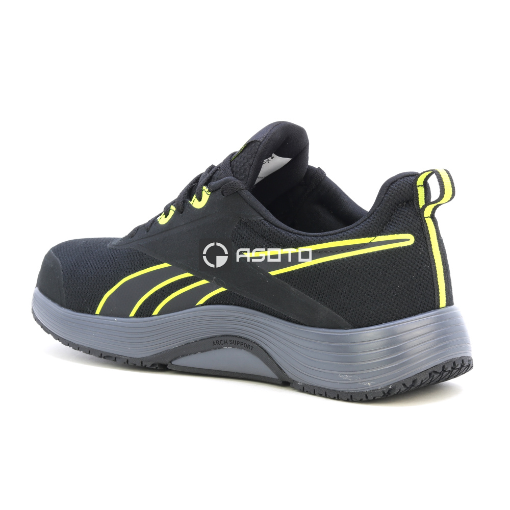 szczegóły REEBOK IB5106 Lite Plus S1P ESD czarne męskie lekkie buty robocze