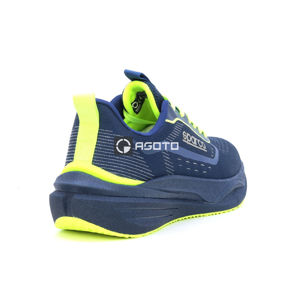 szczegóły SPARCO Gus O1 niebieskie męskie lekkie buty robocze o miękkim kroku