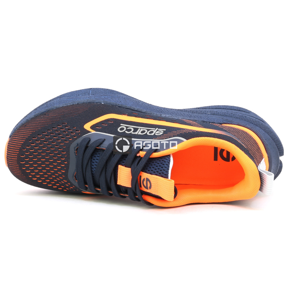 szczegóły SPARCO Yohan O1 niebieskie męskie obuwie robocze, lekkie i miękkie przy chodzeni