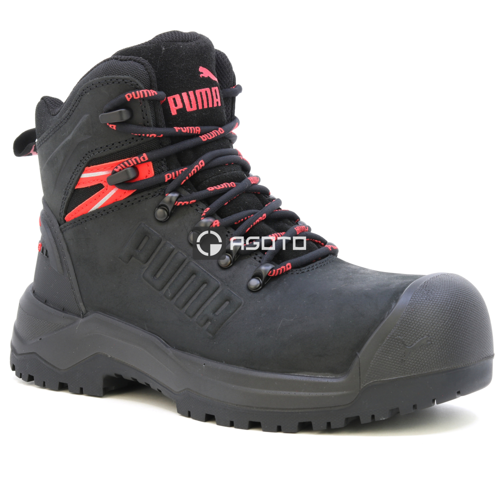szczegóły Buty robocze PUMA Iron HD BLK Mid S3
