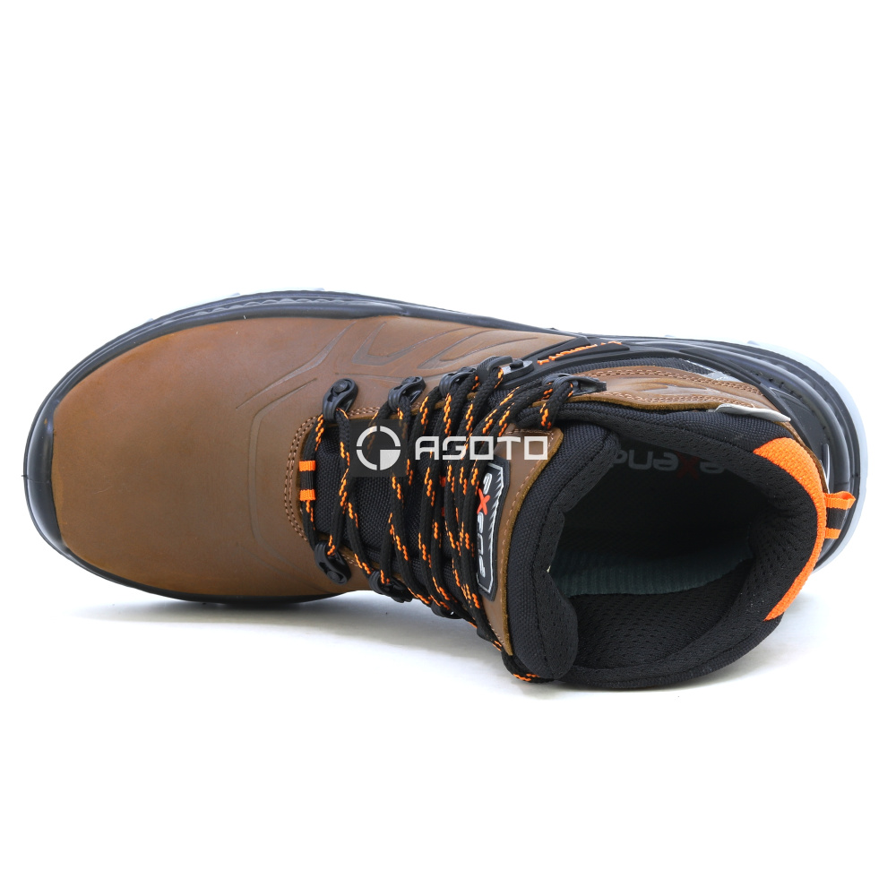 szczegóły Męskie zimowe buty robocze EXENA Everest Brown S3 3M Thinsulate