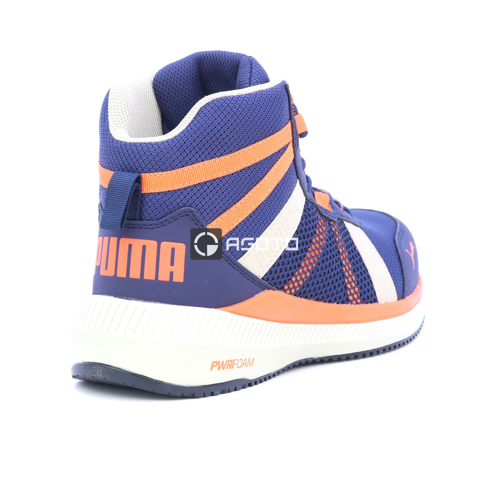 szczegóły Buty robocze PUMA Rival Mid S1P ESD blue/orange