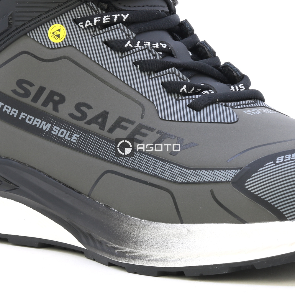 szczegóły Buty robocze SIR Journey S3 Black/Grey