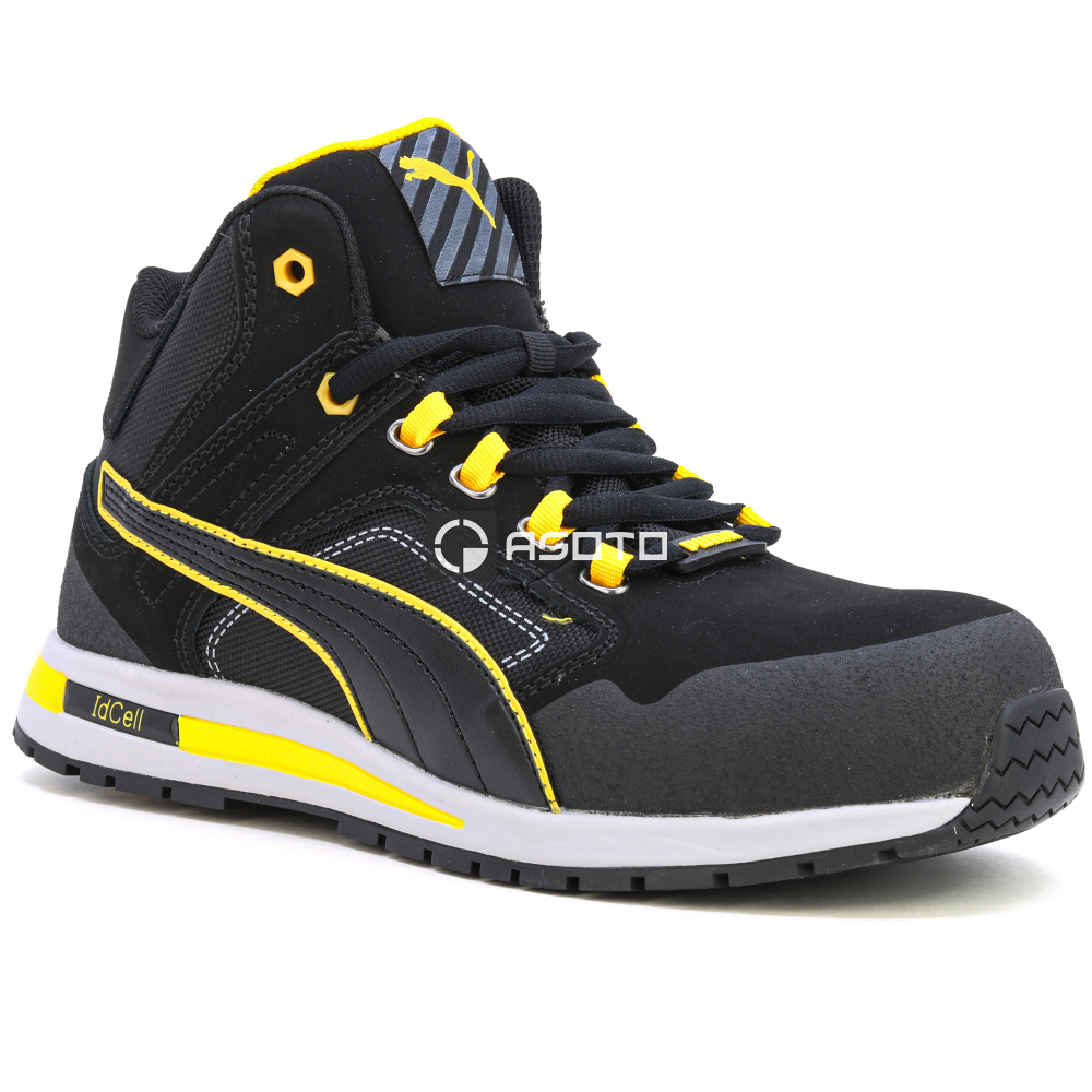 szczegóły Buty robocze PUMA Crosstwist Black Mid SB