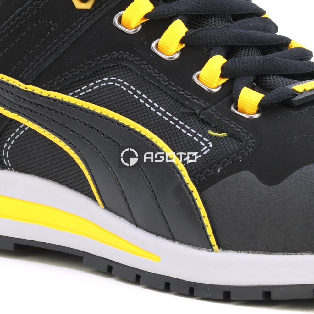 szczegóły Buty robocze PUMA Crosstwist Black Mid SB