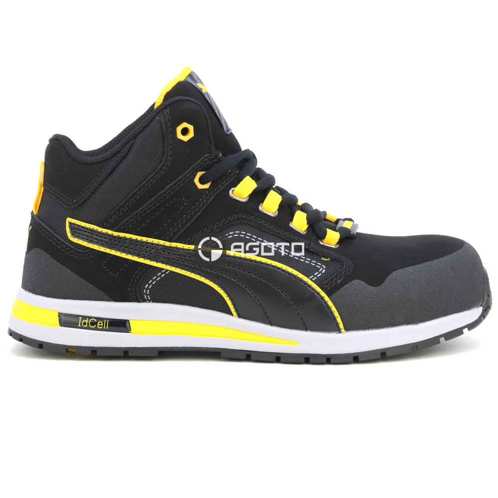 szczegóły Buty robocze PUMA Crosstwist Black Mid SB