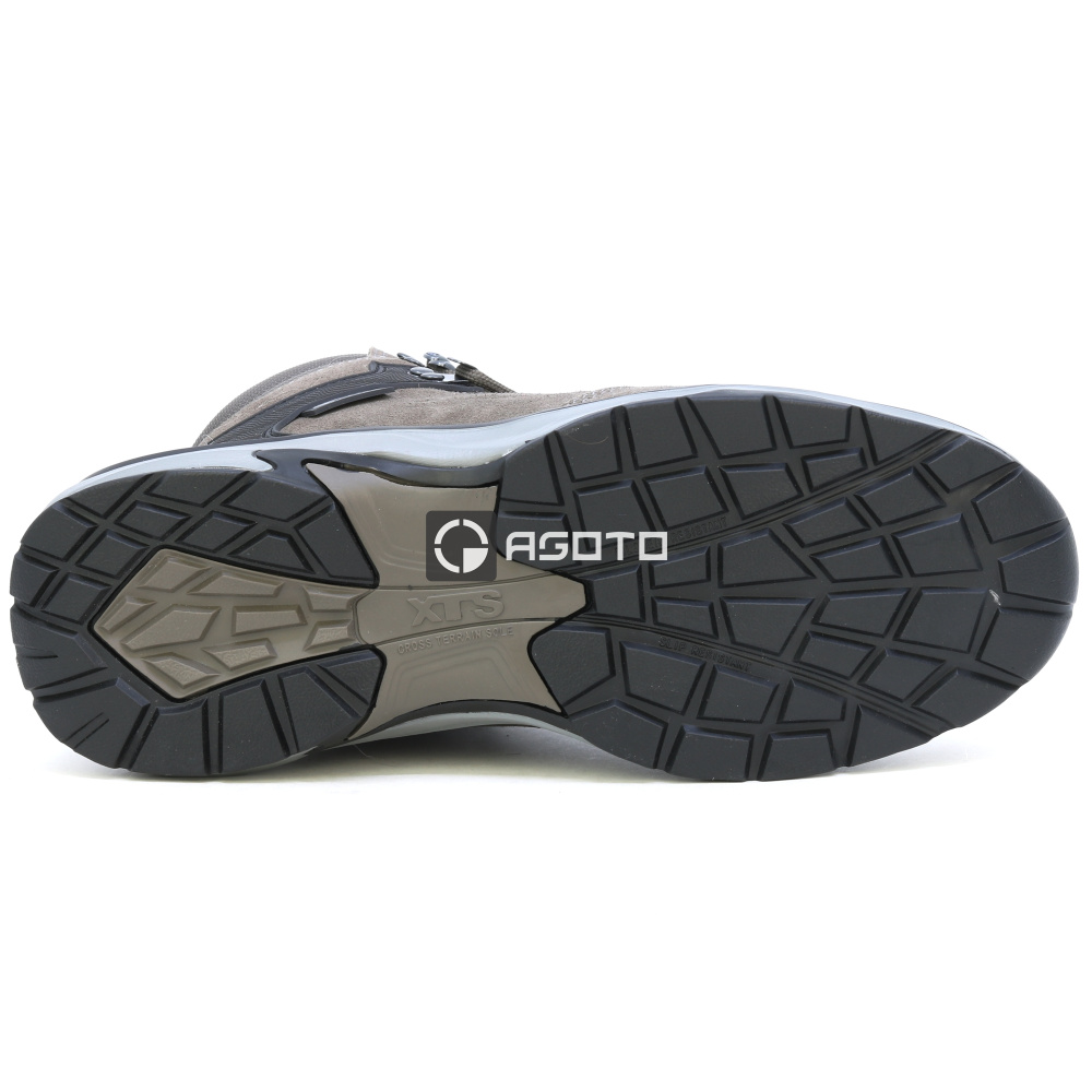 szczegóły ALBATROS Trento MID O2 brązowe męskie skórzane obuwie robocze z membraną CTX