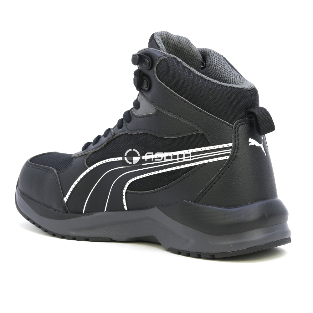 szczegóły PUMA Shift Mid S3S czarne męskie trzewiki robocze