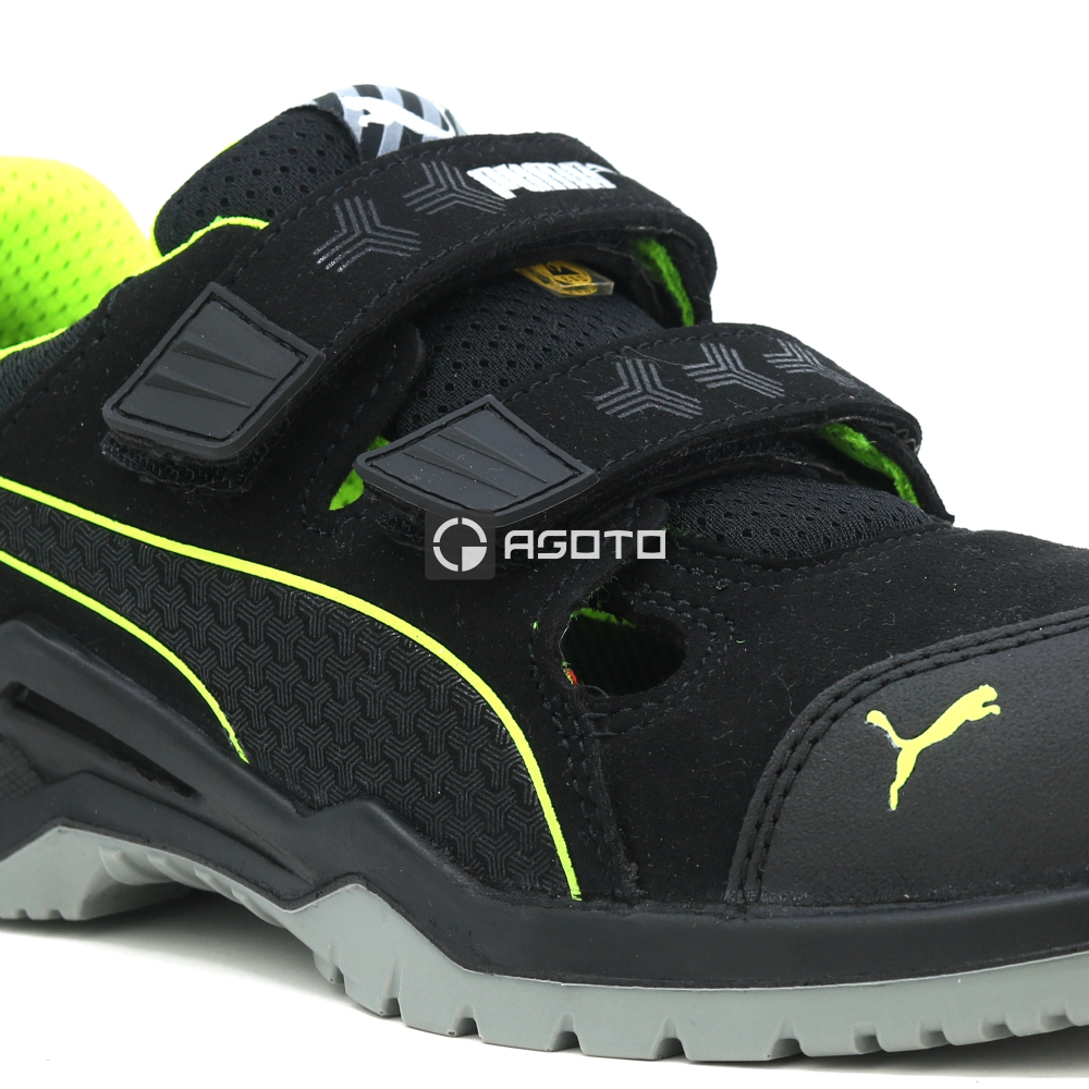 szczegóły Buty robocze PUMA Neodyme green low S1P ESD
