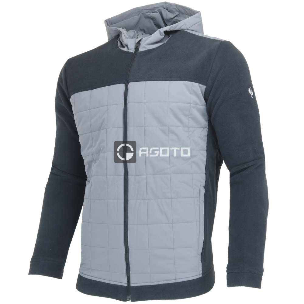szczegóły Kurtka męska Engelbert Strauss Concrete Hybrid fleece