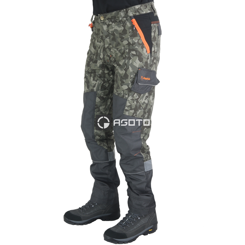 szczegóły Spodnie robocze KAPRIOL Tenere Garden Camo Stretch