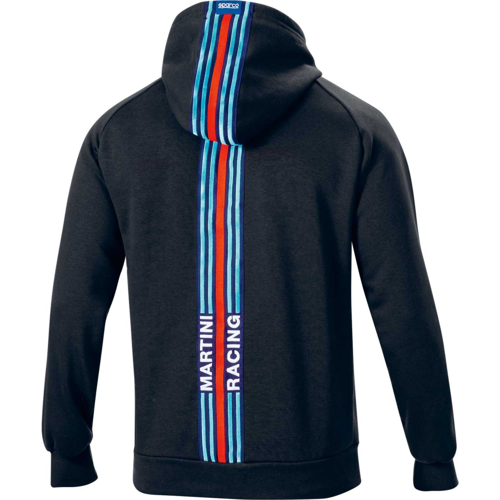 szczegóły Bluza męska SPARCO Hoodie Stripes Martini