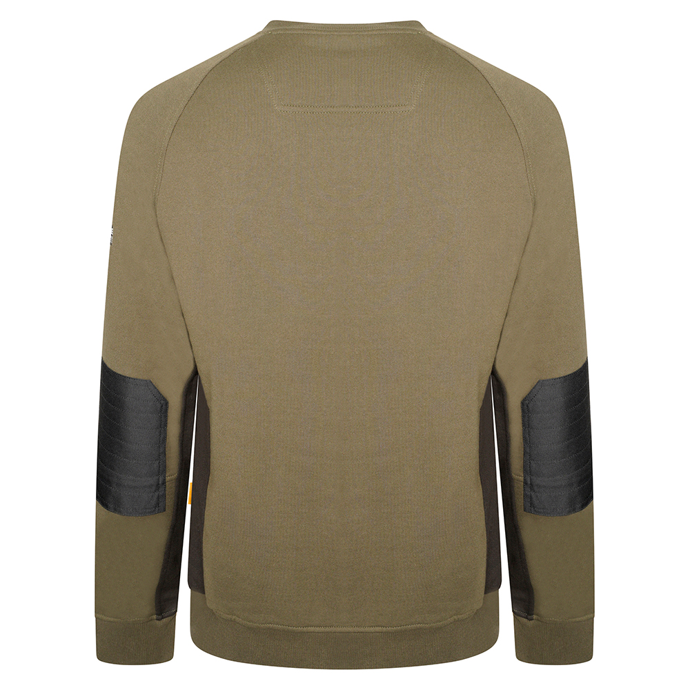 szczegóły Bluza męska JCB Trade Crew olive green