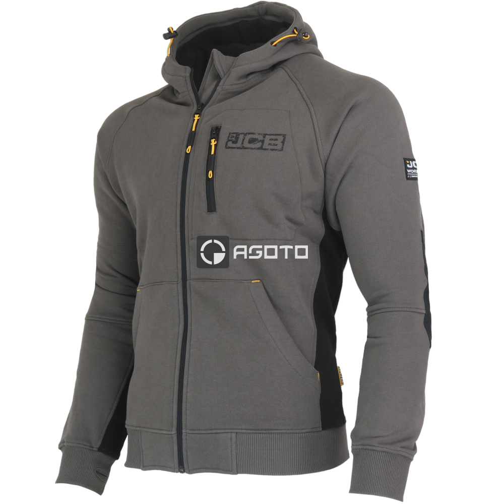 szczegóły Bluza męska JCB Trade Zip Thru
