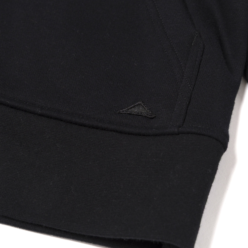 szczegóły CATERPILLAR TM Hooded czarna męska bluza z kapturem z logo CAT