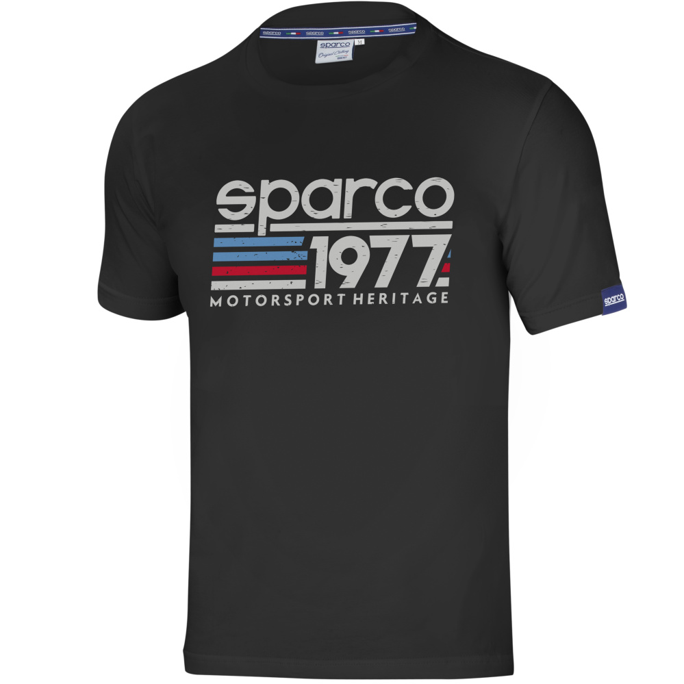 szczegóły T-shirt SPARCO 1997 Motorsport Heritage Stretch
