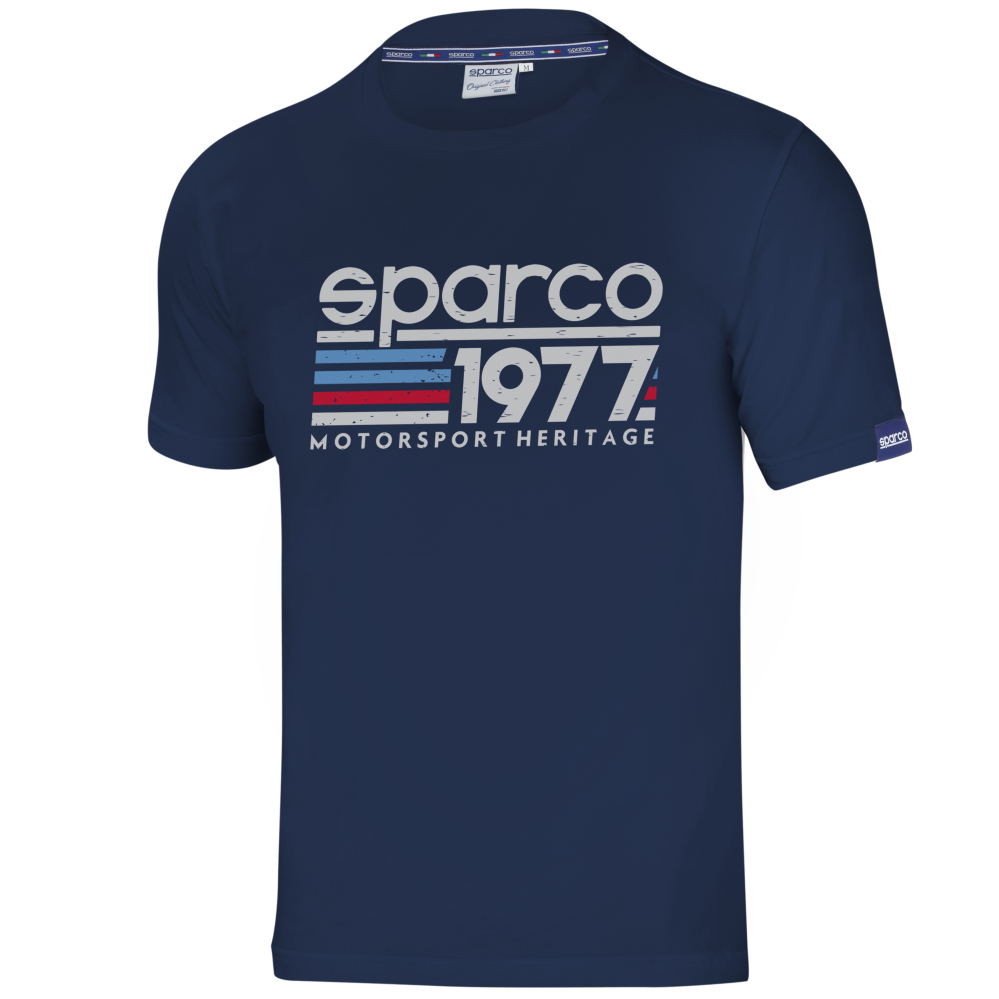 szczegóły T-shirt SPARCO 1997 Motorsport Heritage Stretch