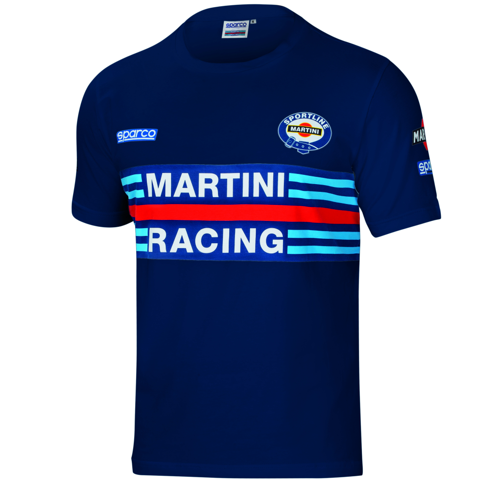 szczegóły T-shirt SPARCO Martini Racing