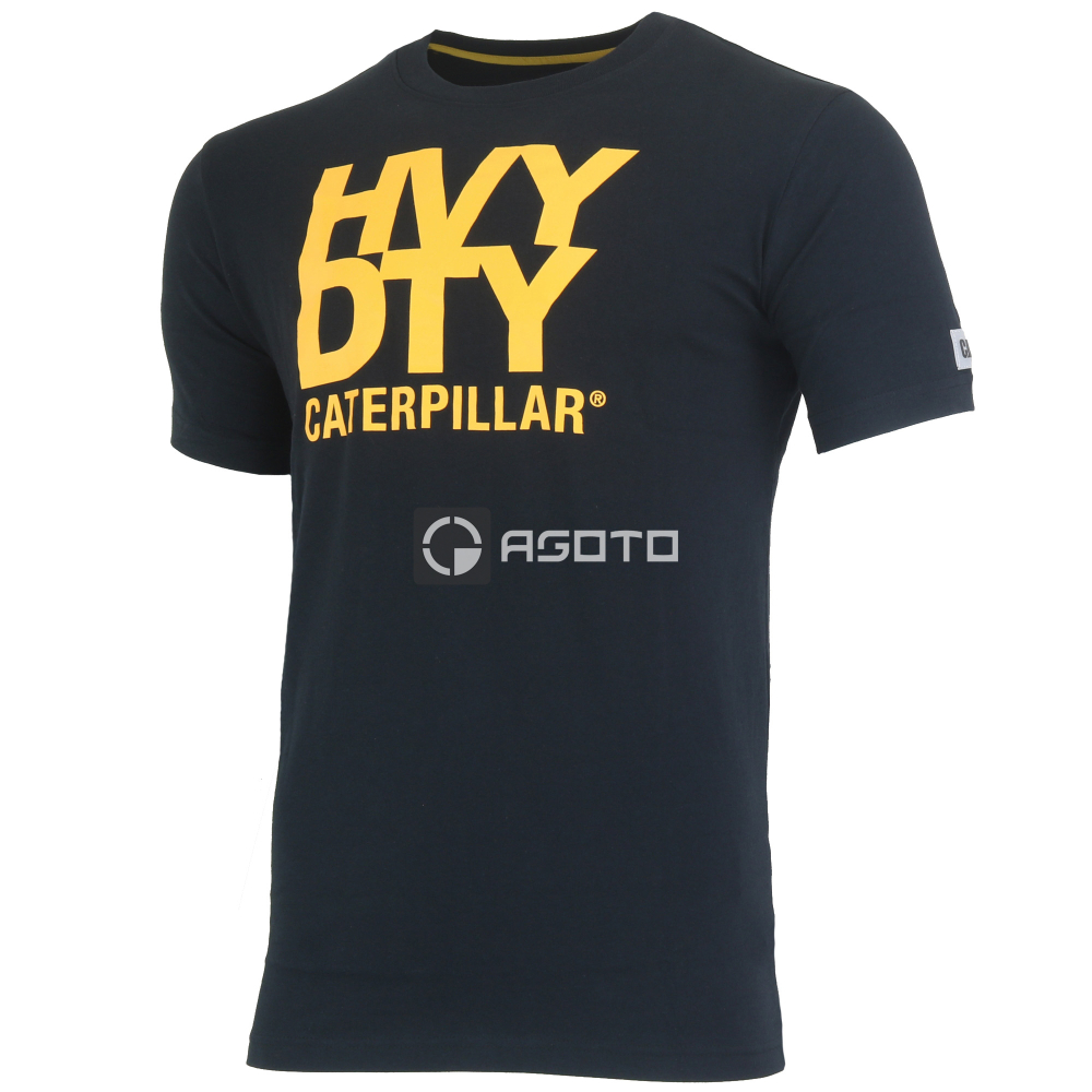 szczegóły T-shirt CATERPILLAR HVY DTY