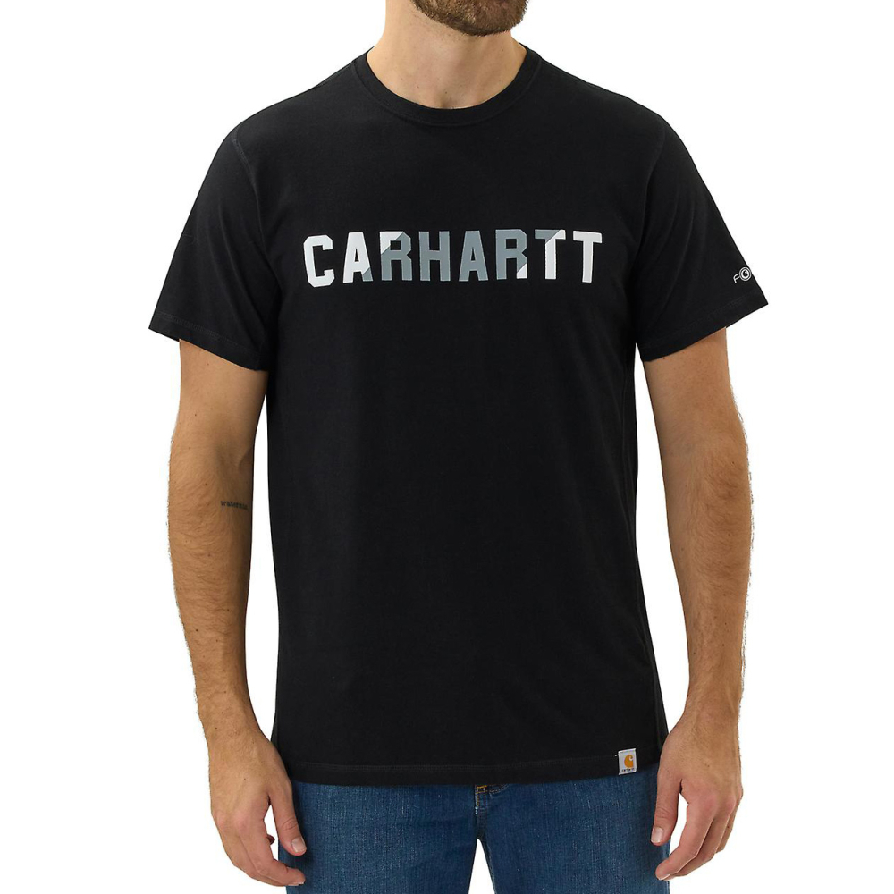 szczegóły T-shirt CARHARTT Force Flex Block