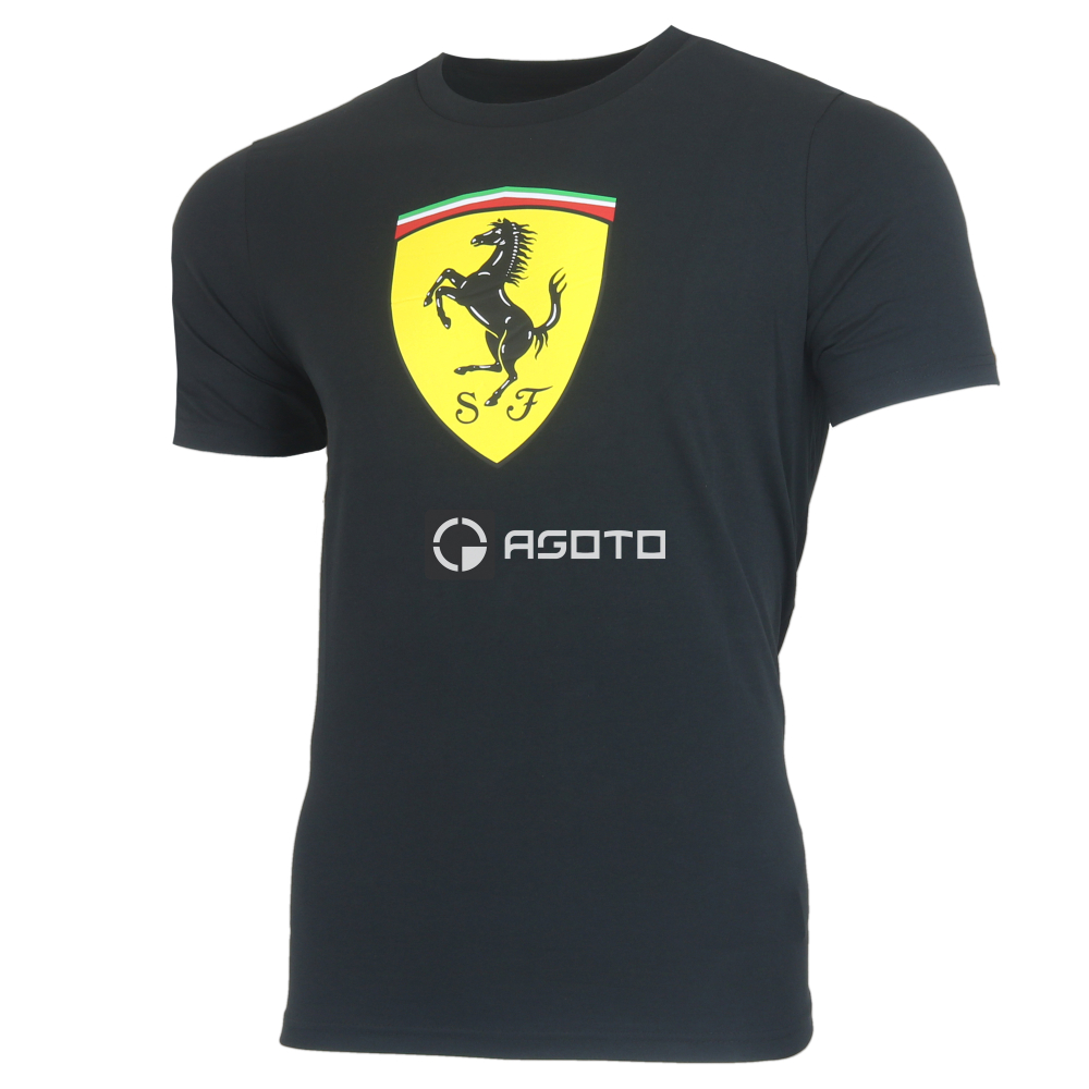 szczegóły Koszulka Puma Ferrari Shield 100% Cotton