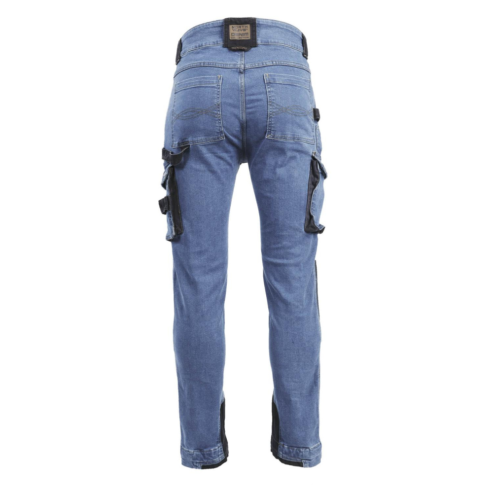 szczegóły Spodnie robocze NINE WORTHS Neo Jeans