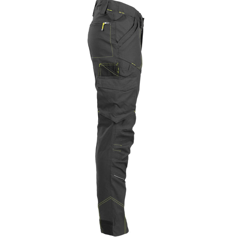 szczegóły Nine Worths Killy szare męskie spodnie robocze Canvas Stretch, wytrzymałe i elas