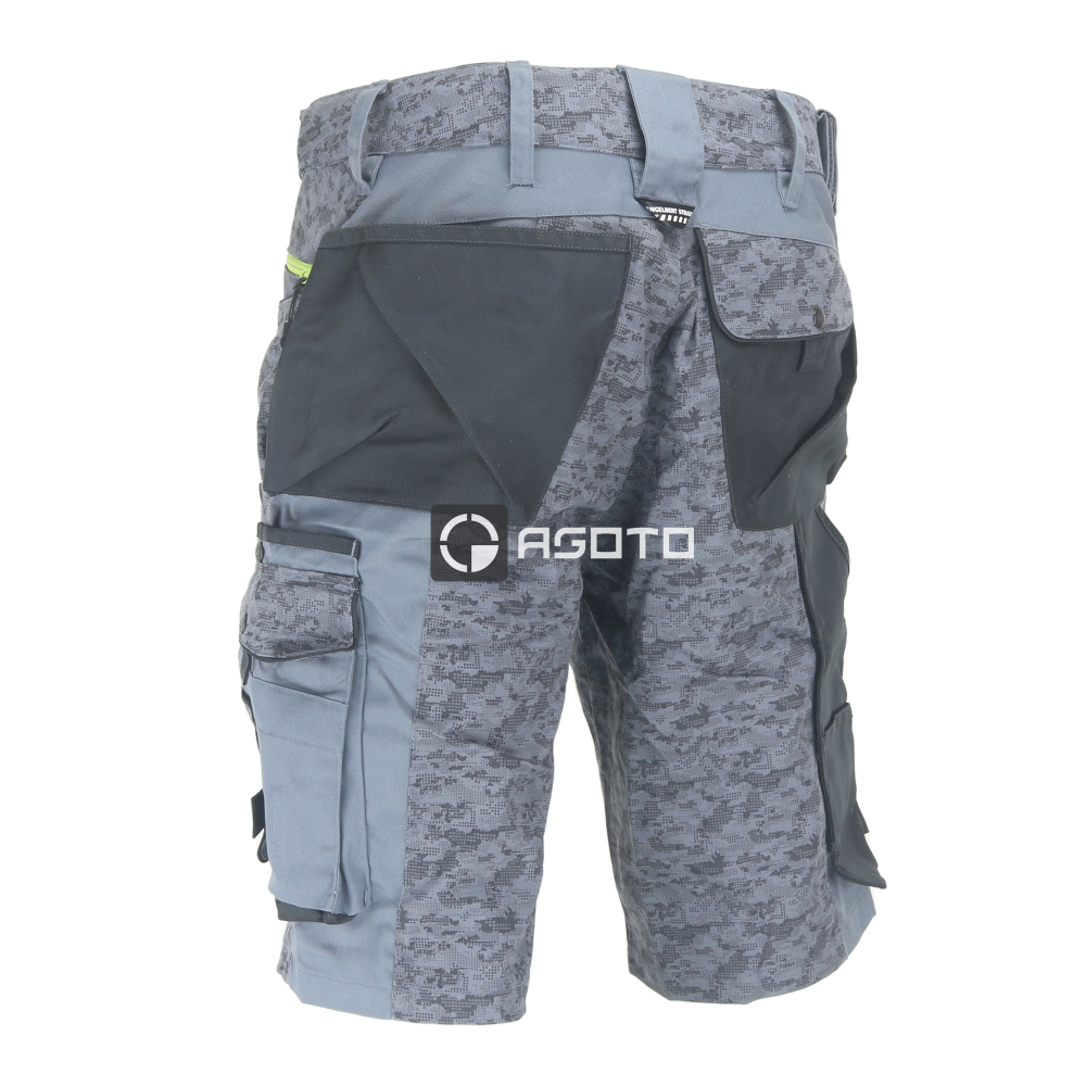 szczegóły Krótkie spodenki robocze Engelbert Strauss Pixel