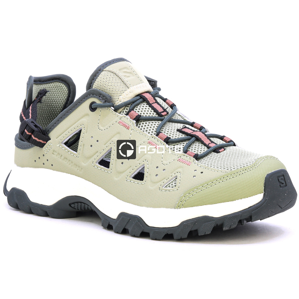 szczegóły Buty trekkingowe SALOMON Alhama W tea khaki