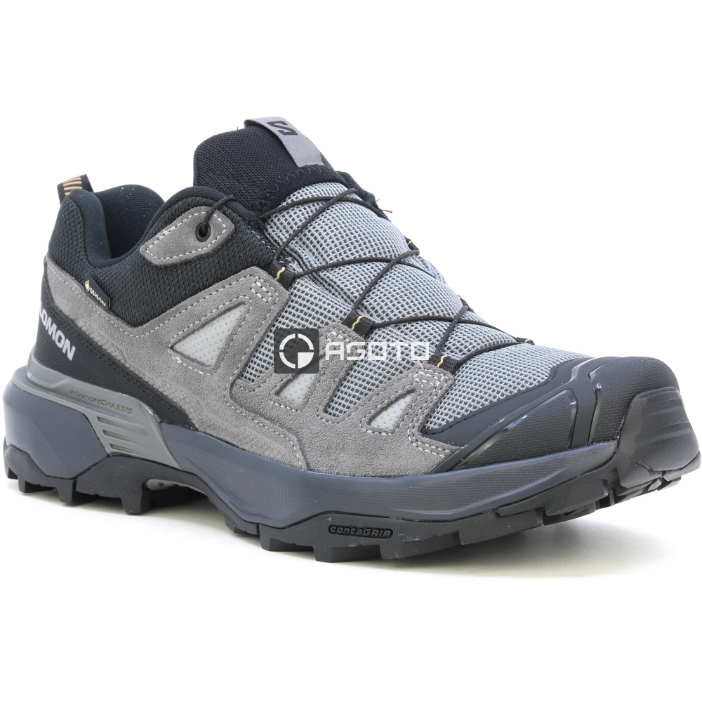 szczegóły SALOMON X Ultra 360 LTR GTX szare męskie buty outdoorowe z membraną Gore-Tex®