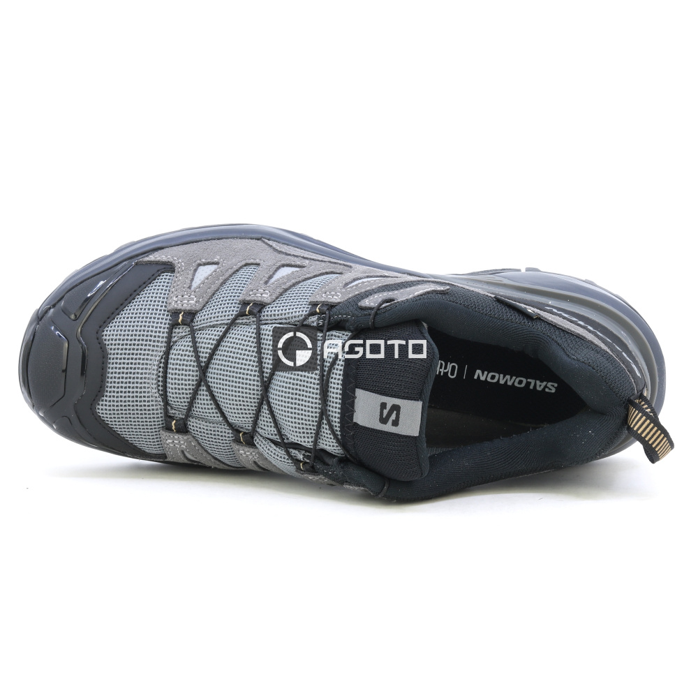szczegóły SALOMON X Ultra 360 LTR GTX szare męskie buty outdoorowe z membraną Gore-Tex®