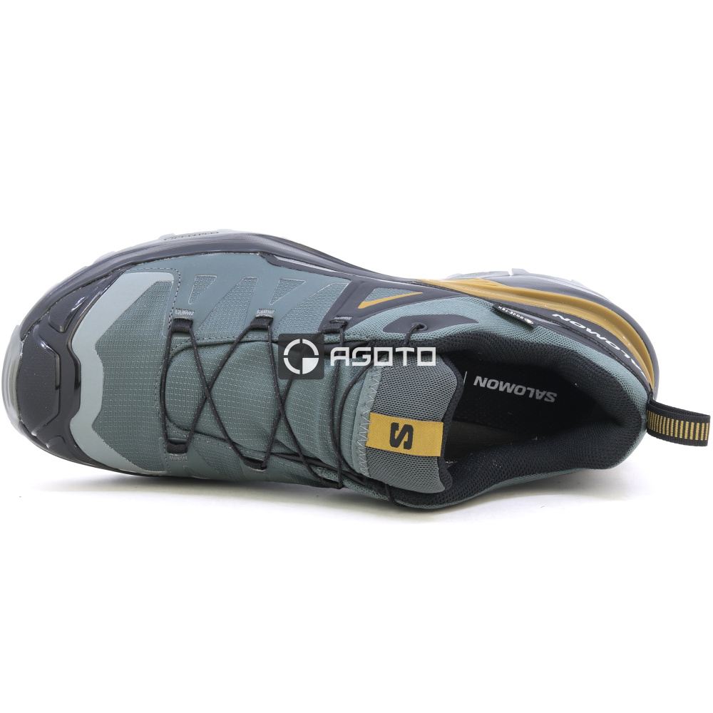 szczegóły SALOMON X ULTRA 360 GTX szare męskie buty outdoorowe z membraną Gore-Tex®