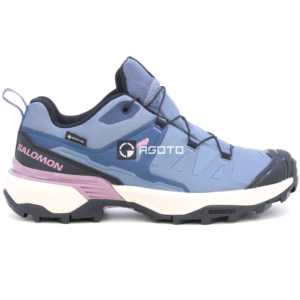 szczegóły SALOMON X Ultra 360 GTX W niebieskie damskie obuwie outdoorowe z membraną Gore-T