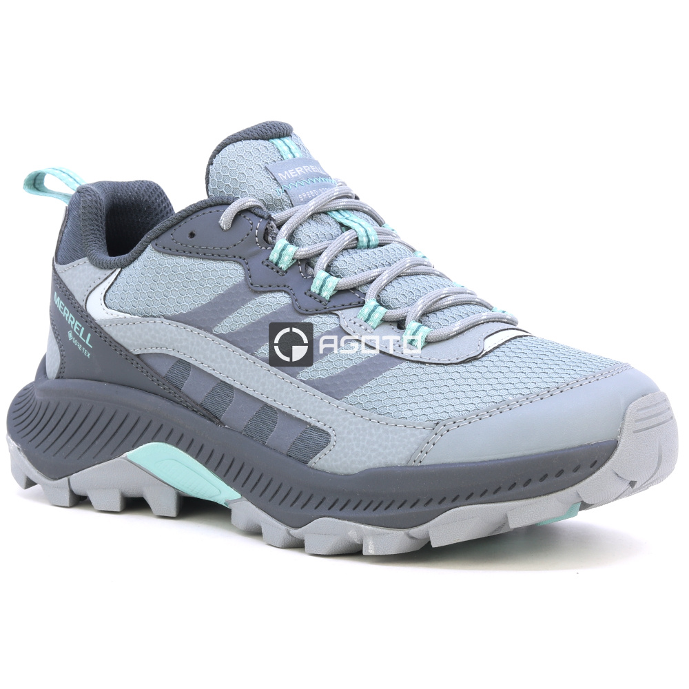 szczegóły MERRELL SPEED STRIKE 2 GTX zielone damskie buty outdoorowe z membraną Gore-Tex®
